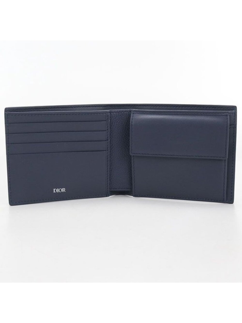 Dior Bifold Wallet Gravity Out Line Leather - Picture 3 of 7